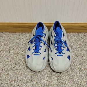 Adidas Mens Adiform Q  Grey And Blue Sz 8.5 Used